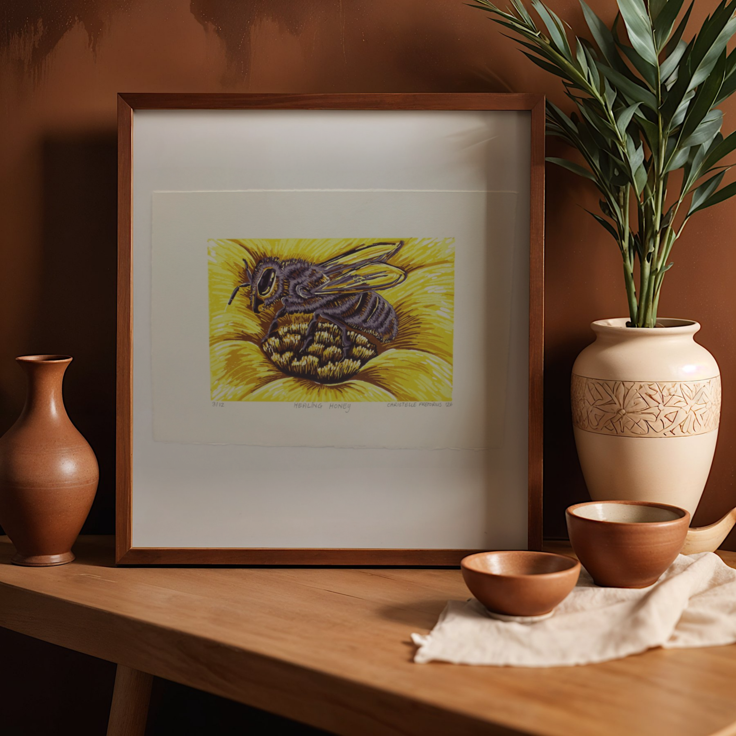 Healing Honey - - Colour reduction print