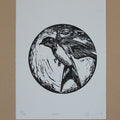 Hoop - Lino Print