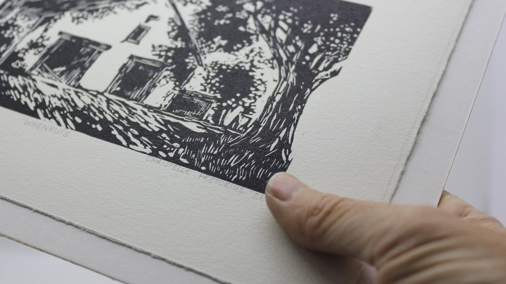 Waenhuis - Lino Print