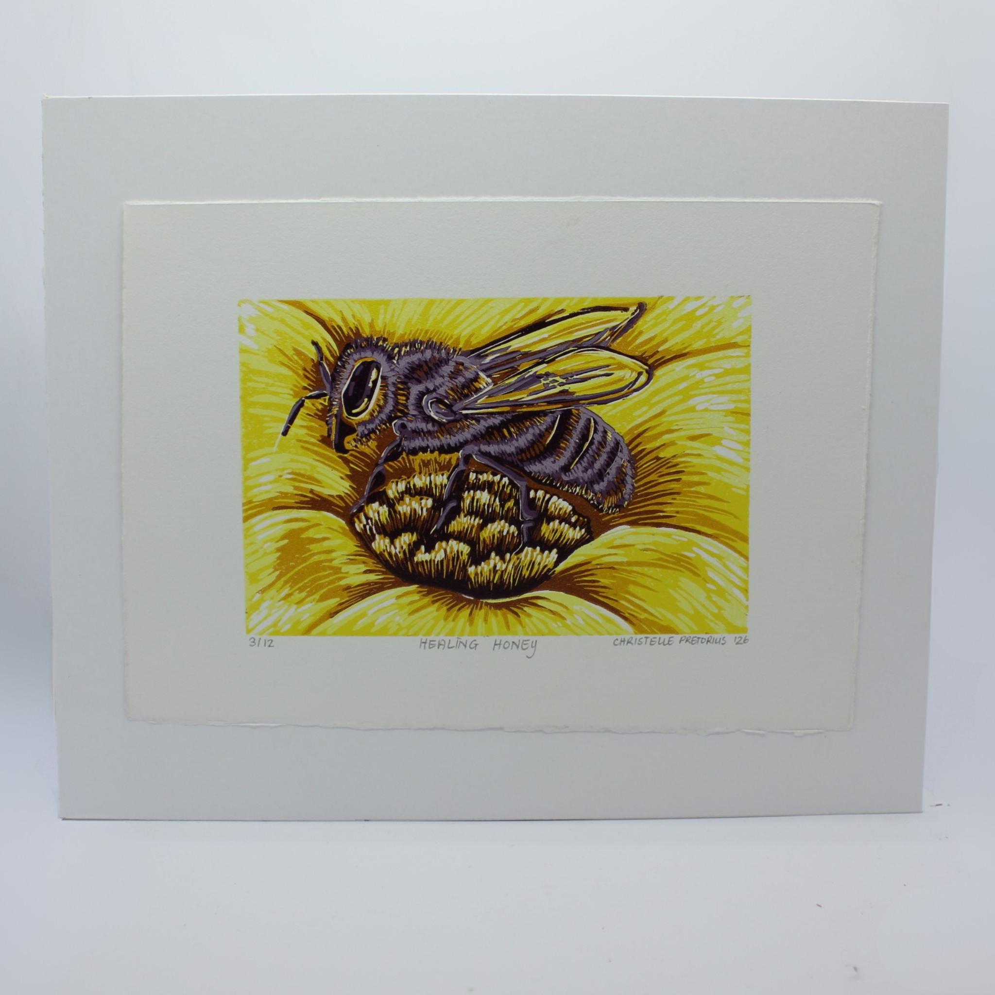 Healing Honey - - Colour reduction print