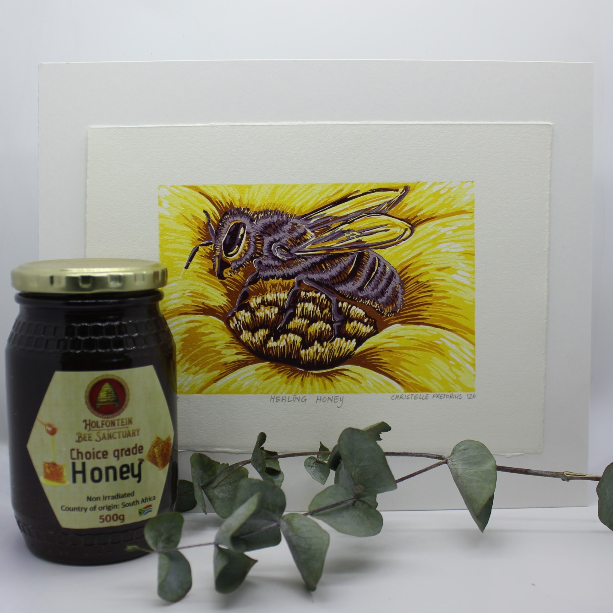 Healing Honey - - Colour reduction print
